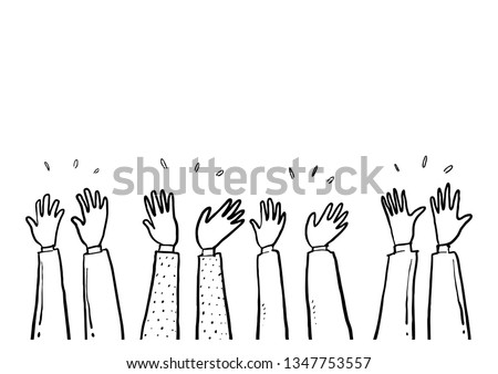 applause hand drawn