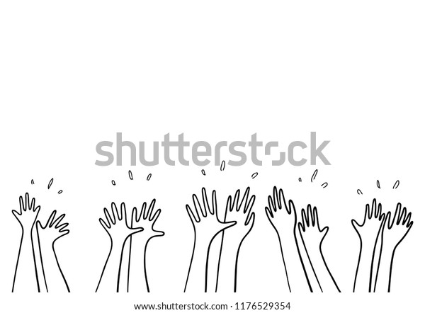 拍手喝采 のベクター画像素材 ロイヤリティフリー Shutterstock