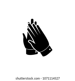 applause icon. Element of theater and art illustration. Premium quality graphic design icon. Signs and symbols collection icon for websites, web design, mobile app on white background