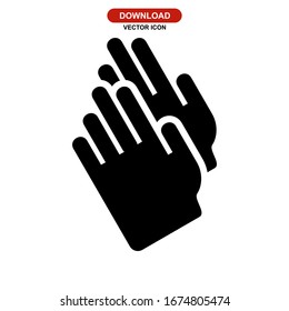 applause icon or logo isolated sign symbol vector illustration - high quality black style vector icons
