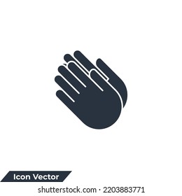 applause icon logo vector illustration. applause symbol template for graphic and web design collection