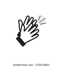 Applause Icon In Trendy  Design Vector Eps 10