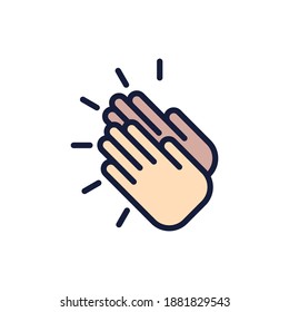 applause icon vector illustration design