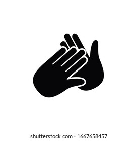 Beifall-Symbol-Vektorillustration-Logo-Abbildung