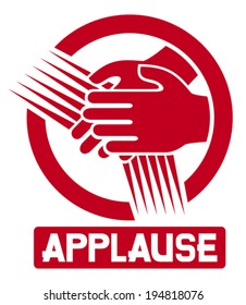 applause sign (clapping icon)