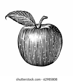 Apple Black White High Res Stock Images Shutterstock