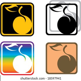 Apple Art Buttons
