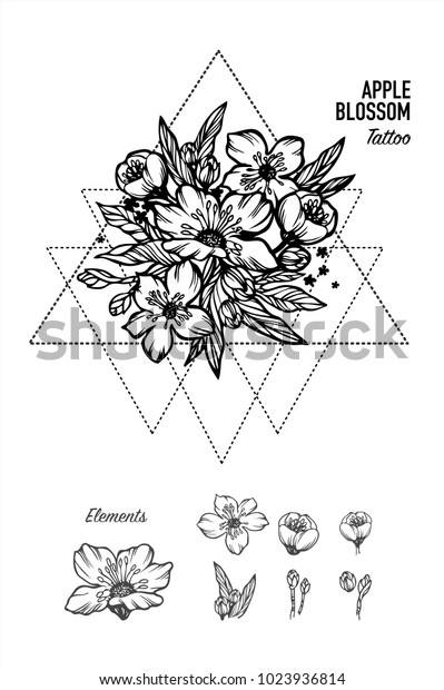 Descubra Apple Blossom Tattoo Design Blackwork Tattoo Imagenes De Stock En Hd Y Millones De Otras Fotos Ilustraciones Y Vectores En Stock Libres De Regalias En La Coleccion De Shutterstock Se Agregan Miles De Imagenes Nuevas De Alta Calidad Todos