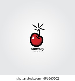 Apple Bomb Logo