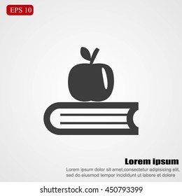 Apple And Book
