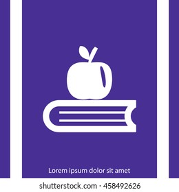 Apple and book