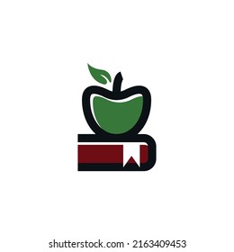 Vector de icono del símbolo del libro de Apple.