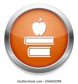 apple and books icon