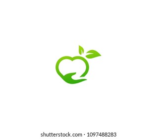 Apple caring logo 
