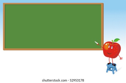 Back School Frame Web Site Background Stock Vector (Royalty Free ...