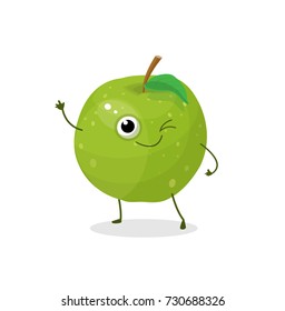 apple cartooon