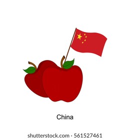 Apple with China
