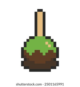 apple chocolate pixel art for your needs
