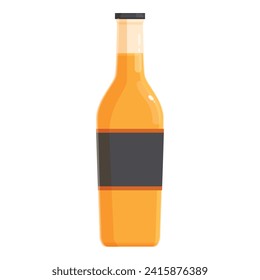 Apple cider beer icon cartoon vector. Drink glass. Hot cooking