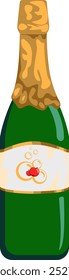 apple cider bottle vector cion