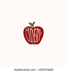 Apple Cider Drink Creative Logo Design