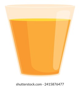 Apple cider icon cartoon vector. Glass pot drink. Brew punch