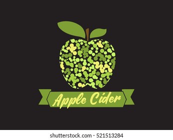 Apple Cider Logo Label