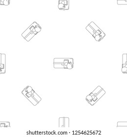 Apple cola box icon. Outline illustration of apple cola box vector icon for web design isolated on white background