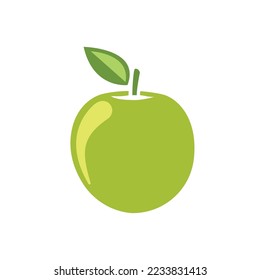 apple of color style design vector template