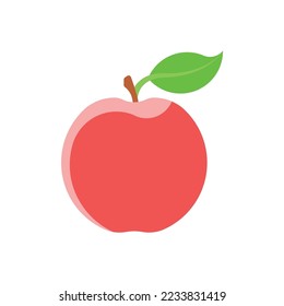 apple of color style design vector template