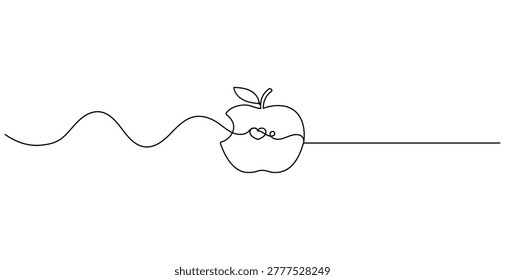 Diseño símbolo fruta contorno