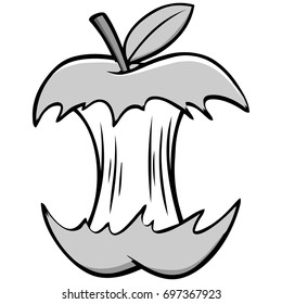 Apple Core Illustration