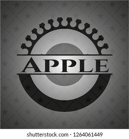 Apple dark emblem