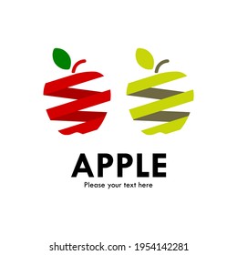 Design-Logo-Vorlage für Apple