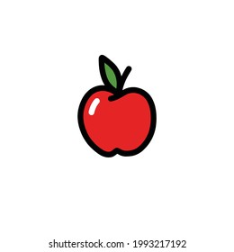 Apfeldoodle-Symbol, Vektorgrafik
