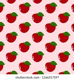 Apple doodle pattern