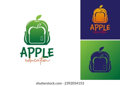 Design-Vorlage für Apple Education-Logo ist ein Design-Objekt, das ein Logo zeigt, das speziell für Bildungszwecke erstellt wurde. Dieses Objekt eignet sich für die Nutzung in Bildungseinrichtungen, Online-Kursen