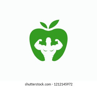 Apple Fit Logo Awesome Vector Stock Vector (Royalty Free) 1212145972 ...