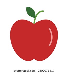 Apple Flat Icon Design For Personal nad Commercial Use