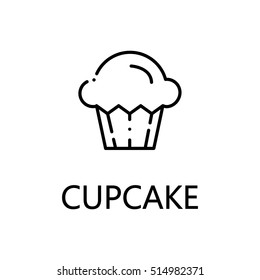 Apple flat icon. Single high quality outline symbol of sweets for web design or mobile app. Thin line signs of apple for design logo, visit card, etc. Outline pictogram of apple. 
