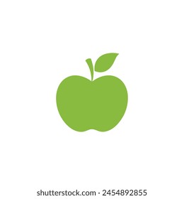 Apple food icon black vector background design.