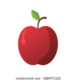 apple fresh delicious fruit isolated style icon vector illustration design