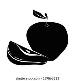 Apple fresh fruit