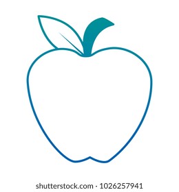 apple fresh fruit icon