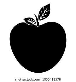apple fresh fruit icon