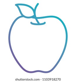 apple fresh fruit icon