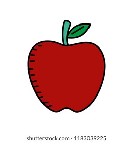 apple fresh fruit icon