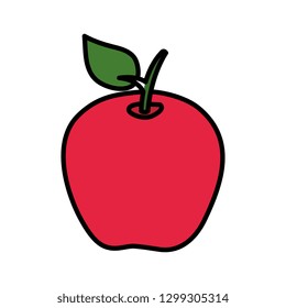 apple fresh fruit icon