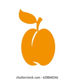 apple fresh fruit icon