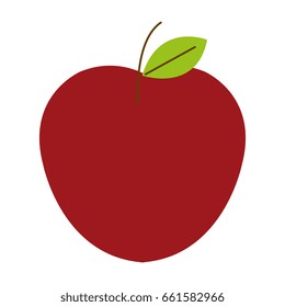 apple fresh fruit icon